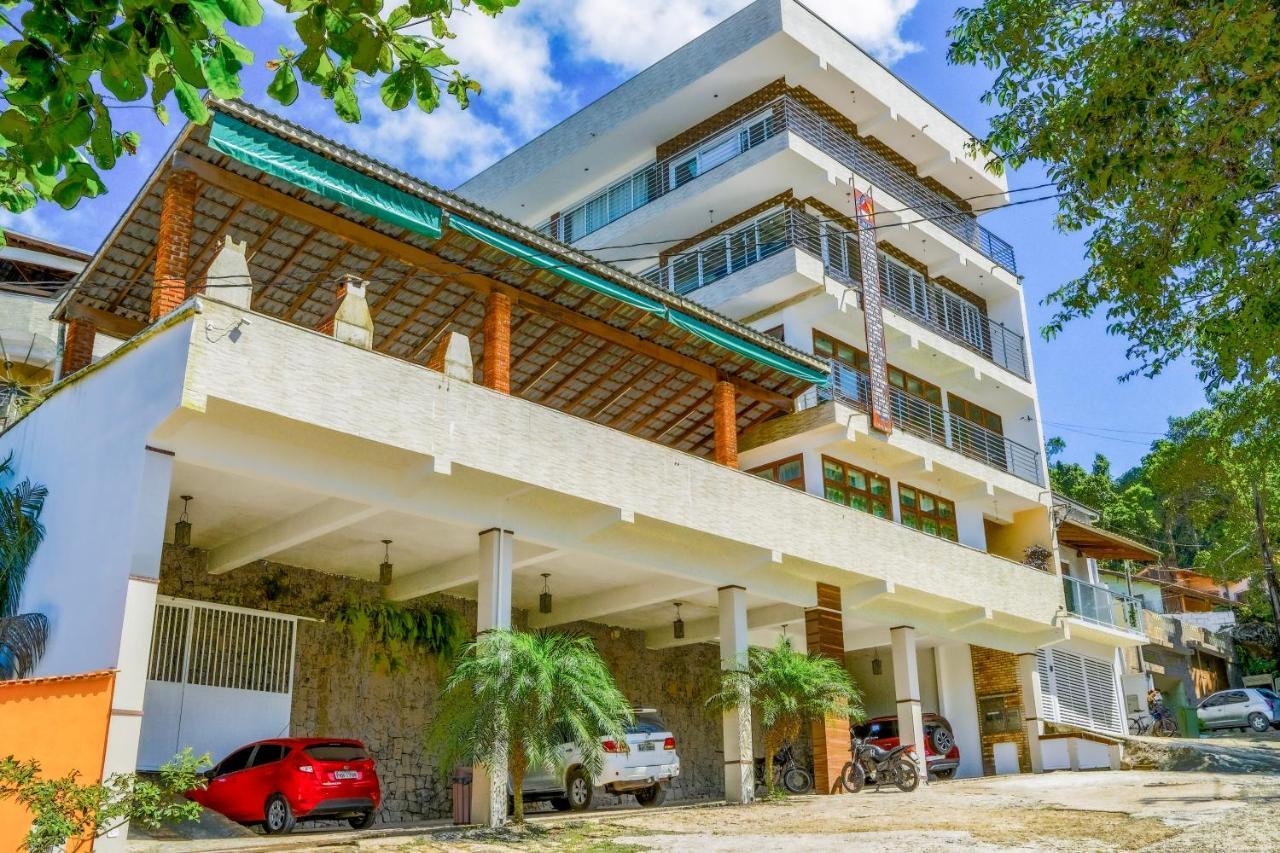 Hotel Residencia Vitória Mar Ubatuba Exterior foto