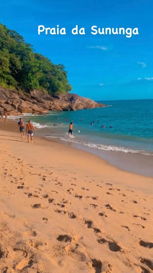 Hotel Residencia Vitória Mar Ubatuba Exterior foto