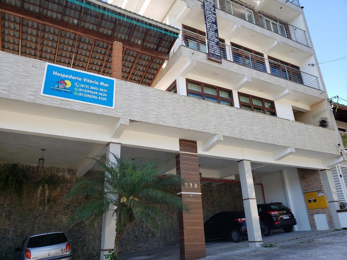 Hotel Residencia Vitória Mar Ubatuba Exterior foto