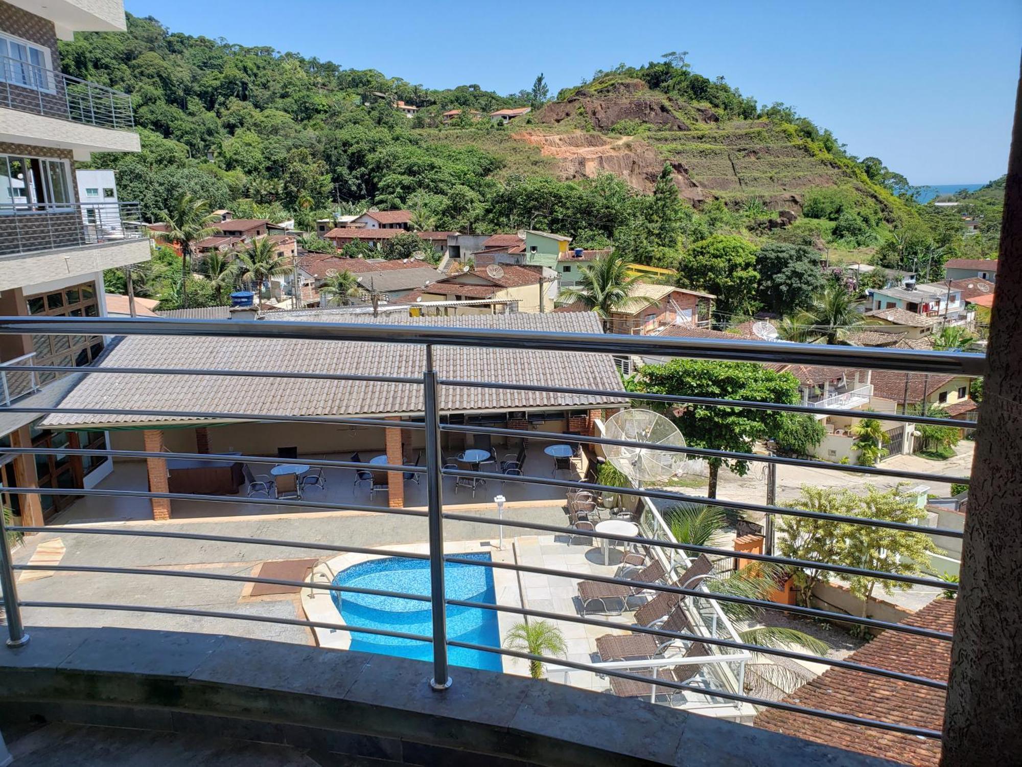 Hotel Residencia Vitória Mar Ubatuba Exterior foto