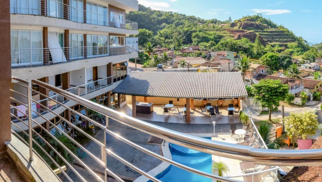 Hotel Residencia Vitória Mar Ubatuba Exterior foto